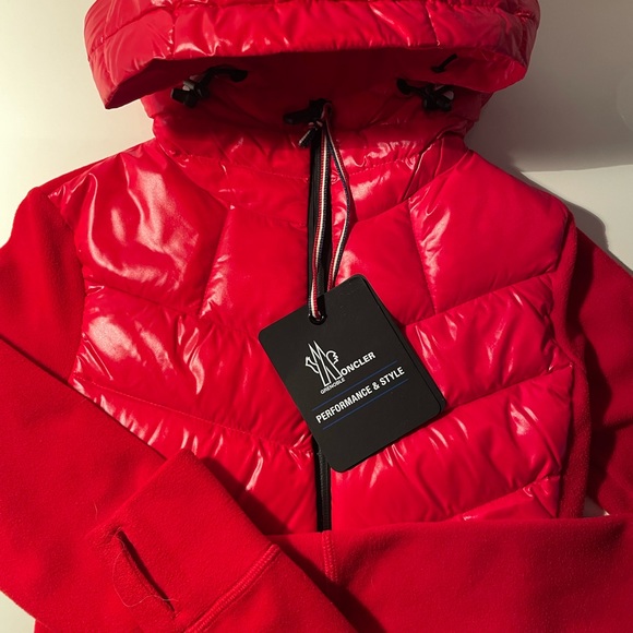 Moncler Grenoble hooded quilted down jacket - Picture 2 of 8